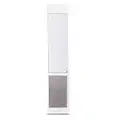 PetSafe 1-Piece Sliding Glass Pet Door for Dogs & Cats - Adjustable Height 75 7/8" to 81"- X-Large, White, No-Cut DIY Install, Aluminum Patio Panel Insert, Great for Renters or Seasonal Installation