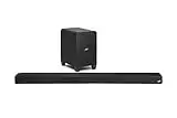 POLK Audio Signa S4 Soundbar with Wireless Subwoofer, eARC, True Dolby Atmos, Bluetooth, Ultra-Slim Sound Bar for TV with Wireless Sub, True 3D Surround Sound, Black