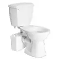 Saniflo Two Piece Round Bowl Toilet with Macerating Pump 017-003-005 White