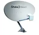 Shaw Direct 60cm Satellite Dish with XKU lnbf