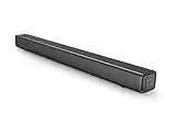 Panasonic Sc-Htb100 Soundbar 2.0 Canali, Hdmi, Usb, Montabile A Parete, 45 Watt, Bluetooth, Suono Potente, Ideale Per Tv, Nero, 76.2 x 5.8 x 6.8 cm