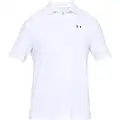 Under Armour Texturizado Ua Performance, Camisa Polo Hombre, Blanco, M