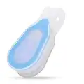 plplaaoo Linterna con Clip, Linterna de Emergencia Liviana con Manos Libres, Turno Nocturno de Enfermera Linternas LED con Manos Libres, Linterna con Clip Adecuada para Caminar, Correr, Mascota(Azul)