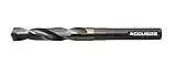 Accusize Industrial Tools 9/16'' ANSI M35(H.S.S. + 5% Cobalt) S and D Drill, 1/2'' Shank, 135 Degree Split Point, 0412-0916