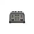 Cuisinart CPT-180BKS Classic 4-Slice Toaster, Black/Stainless Steel