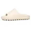 Unisex Slide Sandal Men Women Summer Slippers House Shoes for Adult Couples Indoor Outdoor, Beige EU41