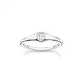 THOMAS SABO Damen Ring Herz Silber 925 Sterlingsilber TR2390-051-14