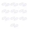 Plaquettes de Nez de Coussin Gonflable Coussinets de Nez Adhésifs pour Lunettes Coussinets de Nez Antidérapants Coussinets de Nez de Chambre à Air (10 Paires)（C）