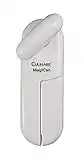 Culinare C10015 MagiCan Tin Opener White Plastic/Stainless Steel Manual Can Opener Comfortable Handle For Safety and Ease, White, 5.5 x 9 x 23.8 cm