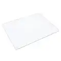 Tabla de cortar de vidrio templado, extremadamente duradera, de larga duración, vidrio transparente, resistente a los arañazos, resistente al calor, inastillable, extragrande 12 x 16 pulgadas