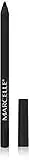 Marcelle Velvet Gel Waterproof Eyeliner, Jet Black, Smooth Texture, 24H Long-Lasting, Smudge-Proof, Transfer-Proof, Hypoallergenic, Fragrance-Free, Cruelty-Free, 1.3 g