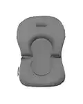 TWISTSHAKE 78829 Asiento de baño para bebé, antideslizante, suave, flotante, cojín de aire, Gris Pastel, Talla única, 1 Unidad