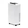 Olimpia Splendid 01958 Aquaria Slim 14 P Deumidificatore 14 Litri al Giorno con Tanica Estraibile, Timer 24 Ore Integrato e Pure System, Gas Naturale R290, Bianco, No Wi-Fi