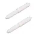 Soportes de Papel Higiénico, 2 Pcs Portarrollos de Papel Higiénico de Plástico, Soporte de Plástico para Rollo de Papel Higiénico, Rodillo de Repuesto con Resorte