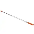 Lance pulvérisée télescopique, chopstick d'extension du pulvérisateur, extension de pulvérisation en acier inoxydable de 2,6 m, outil de pulvérisateur de tuyaux gratuitement rétractable pour