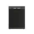 Candy CDPN1L390PB Freestanding Full Size Dishwasher, 13 Place Settings, 60 cm Wide, Smart enabled, Black