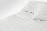 Burrito Blanco Sábanas de Hostelería | Juego de Sábanas 150x190/200 | Ropa de Cama Algodón/Poliéster | Fácil Planchado | Color Blanco | Disponible en Más Medidas