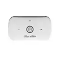 GlocalMe Neos mobile WiFi Router, 4G LTE, 2200mAh battery, connection for 16 devices, compatible with all local European and Asian SIM cards, mobile WiFi hotspot (white)