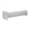 Ø 125mm / 5 inch Universal Vent Kit / Air Vent Wall Fixing Kit with Round Ducting and Covers / Passive Ventilation Unit