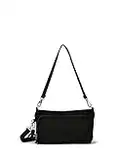 Kipling Damen Myrte Tasche, Schwarz (Black Noir), 24x14.5x4.5 cm B x H x T EU