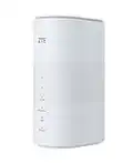 ZTE MC801A HyperBox 5G WLAN-Router entsperrt - WWAN - 2-Port-Switch - 802.11a/b/g/n/ac/AX - Dualband - gesperrt - Weiß