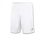 Joma Nobel Pantalones Cortos, Hombres, Blanco, L