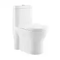 Swiss Madison SM-1T108 Monaco One Piece Elongated Dual 1.1/1.6 GPF Flush Toilet with Soft Closing Seat