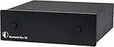 Pro-Ject BT Box S2, Audiophiler Audioempfänger mit aptX Wireless Audio Streaming (Schwarz)