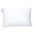 GhostBed Faux Down Pillow - Down Alternative With Breathable & Cool Microfiber Gel - Standard Size, 1-Pack