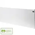 Adax Neo Wall Mounted Electric Panel Heater With Timer, Thermostat. Modern, With Temperature Display. Convector Radiator. LOT 20 / ErP Compliant, Made In Europe, 1400W, White