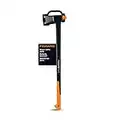 Fiskars X27 Super Splitting Axe - Wood Splitter for Medium to Large Size Logs with 36" Shock Absorbing Handle - Black