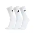 Nike Everyday Essential Socks Socken 3er Pack (43-46, white/black)