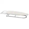 Household Essentials Steel Table Top Small Ironing Board with Iron Rest | Natural Cover