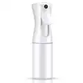 Sprayer Continuous Hair Water Ultra Fine Mister Spray Bottle Propellant Free for Hairstyling, Cleaning, Gardening, Misting & Skin Care BPA Free (5oz)