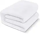 Utopia Bedding Impermeable Protector De Colchón 150 x 200 x 40 cm, Premium Funda De Colchón De Rizo 200 gsm, Transpirable, Elástico En Todo El Contorno