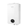 Tankless Water Heater, Camplux 5.28 GPM Water Heater Natural Gas, Tankless Hot Water Heater For Whole House, Indoor, White