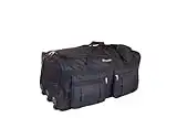 LuggageKing 36-inch Wheeled Rolling Duffle Bag Cargo Outdoor Hockey Bag 36", XL