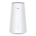 TCL LinkHub HH515V Home Station Router 5G Ultra Fast, Dual Band, Gigabit, NFC, soporte para tarjeta SIM, estándar 3CA, WiFi 6, Hotspot hasta 256 Usuarios, antenas integradas, White [Italia]