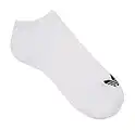 Adidas Trefoil Liner Chaussettes - lot de 3 paires - Enfant - Blanc (White/Black) - FR : 35-38 (Taille Fabricant :35-38)