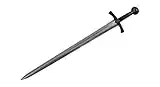 Hero's Edge G-JS101 Foam Excalibur Sword, 28" Silver