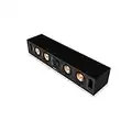 Klipsch R-30C Black (Unità) - Altoparlante Centrale Nero per Home Cinema - 100 W/400 W - 8 Ohm