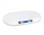 Smart Weigh Comfort Baby Scale with 3 Weighing Modes, 44 Pound (lbs) Weight Capacity for Infants, Toddlers, and Babies