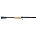 Dobyns Rods Fury Series 7’0” Casting Fishing Rod | FR705CB | Med-Heavy Mod-Fast Action | Modulus Graphite Blank with Kevlar Wrapping | Fuji Reel Seats | Baitcasting Rod | Line 8-17lb Lure ¼-1 ½ oz, Black/Green