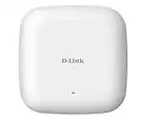 D-Link DAP-2610 Indoor PoE WiFi AC1300 Wave2 MU-MIMO Dual Band Access Point (bis zu 1300 Mbps kombiniert, 100/1000 Mbps Gigabit Port mit IEEE 802.3af PoE, WPA2 Enterprise, RADIUS, Nuclias Connect)