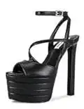 Steve Madden Pompa Larssa, nero, 38 EU