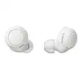 Sony WF-C500 - Auriculares "True Wireless", Hasta 20 horas de autonomía con funda de carga, Compatible con Voice Assistant, Micrófono incorporado para llamadas telefónicas, Conexión Bluetooth, Blanco