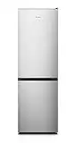 Hisense RB390N4AC20 Réfrigérateur combiné - Pose libre, 300L (réfrigérateur de 204L + congélateur de 96L), Total No Frost, Multiflow, Hauteur : 185 cm, Inox, Classe E