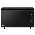 LG MJ3965BPS - Horno Microondas, 4 en 1, con Display Digital, de 39 Litros y 1100 W, Horno Microondas LG con Función Smart Inverter y EasyClean, Cocina Más Rápido, Mantiene Sabor, Color Negro