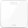 RENPHO Digital Bathroom Scales Weighing Scale with High Precision Sensors Body Weight Scale (Stone/lb/kg) - White, Core 1S