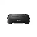 Canon PIXMA MG2555S Drucker Farbtintenstrahl Multifunktionsgerät DIN A4 (Scanner, Kopierer, USB, 4.800 x 600 dpi), schwarz